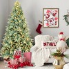 Gulches Stylish Blue-Green Tint Christmas Tree - 7.5FT, PE/PVC, 550 Warm White LED Lights, 2148 Tips, Hinged Design, Metal Stand - 3 of 4