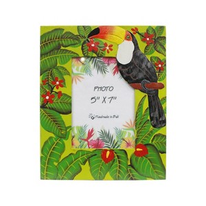 Beachcombers Green Toucan 5x7 Photo Frame - 1 of 2