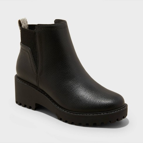 Black booties target on sale