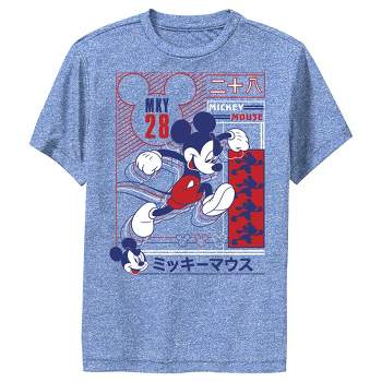 Boy's Disney Mickey Mouse 28 Kanji Performance Tee