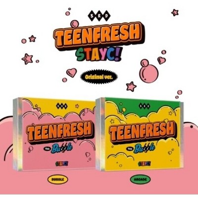 Teenfresh - Random Cover - inc. Photobook, Comic Lyrics Book, Special 4-Cut Photo, 2 Photocards, Tattoo Sticker, Folding Poster, Scratch Message Card