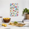 Ninola Design Christmas Baubles ords Cutting Board Rectangle -Deny Designs - 3 of 3