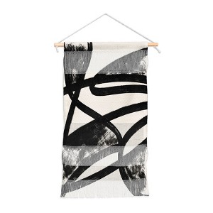 Lola Terracota That Was A Cow Abstraction Fiber Wall Hanging - Society6 - 1 of 3