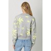 Women's Floral Pullover Sweater - mystree - 3 of 3