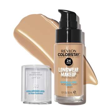 Revlon Colorstay Makeup For Combination/oily Skin With Spf 15 - 180 Sand  Beige - 1 Fl Oz : Target