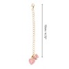 Unique Bargains Butterfly Heart Cup Chain Charm Water Cup Pendant 1 Pc - 2 of 4