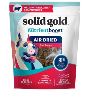 Solid Gold Air Dried Topper Beef Flavor Dry Dog Food - 4oz - 1 of 4