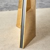 Sapphtopaz Dining Table Kitchen Table 63" Marble-Patterned Slab Table with Stainless Steel Butterfly Legs for Kitchen, Dining Room - 3 of 4