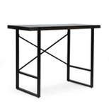 Glentana Modern Industrial Handcrafted Mango Wood Counter Height Desk Brown/Black - Christopher Knight Home