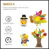 4E's Novelty 4pcs Thanksgiving Craft for Kids- Turkey Plate, Pilgrim Magnet, Turkey Monster, Thankful Tree - Thanksgiving Arts & Craft for Kids/Adults - 2 of 4