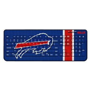 NFL AFC Teams Stripe Wireless USB Keyboard - 1 of 4