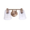 Craftmade Lighting Emilio 2 - Light Vanity in  Satin Brass - 3 of 4