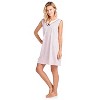 Casual Nights Women's 2 Piece Floral Robe and Gown Set - 4 of 4