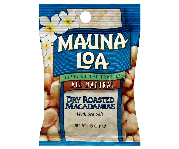 Mauna Loa Dry Roasted Macadamia Nuts - 1.15oz