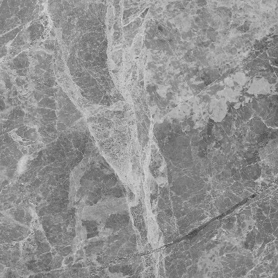 Lucca Espresso Wood and Gray Marble Rectangular Coffee Table