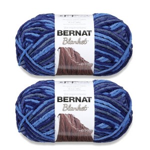 Bernat Blanket Big Ball Yarn 2 Pack-North Sea - 1 of 4