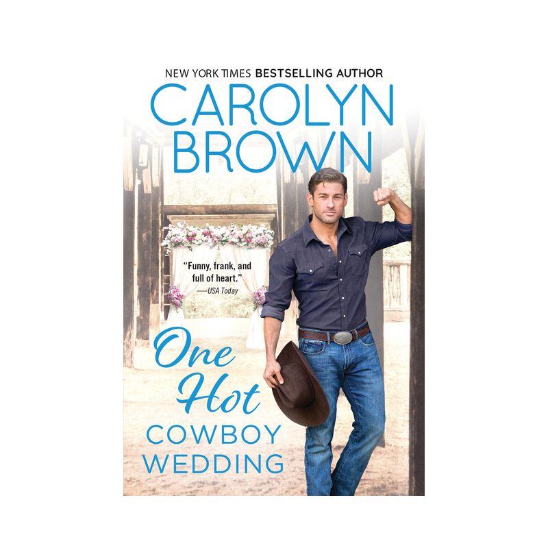 One Hot Cowboy Wedding - (Spikes & Spurs) by  Carolyn Brown (Paperback), 1 of 2