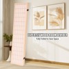 Room Divider Panel Wooden Room Divider Wall,5.6FT Tall Room Divider with Shelves,Folding Privacy Screens 67 In for Room Separation Home Office Bedroom - 3 of 4