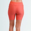 Calypsa Women's Chlorine Resistant High Waisted Mid-Thigh Swim Shorts - 2 of 4