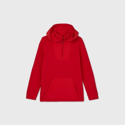 red zip up hoodie target