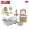 Calico Critters Country Bathroom Set, Dollhouse Furniture and Accessories - 2 of 4