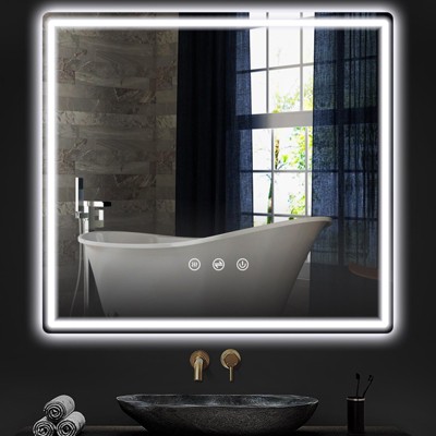 UNISOAR  LED Bathroom Mirror with Lights