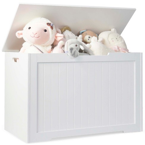 White toy storage clearance chest