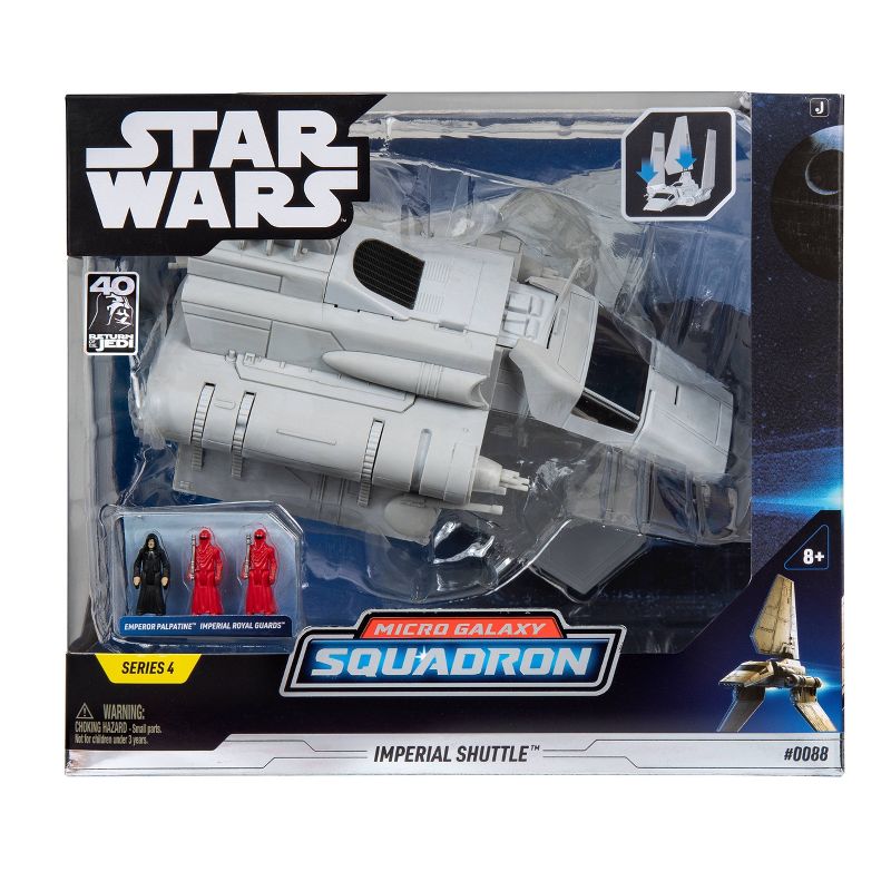 Star Wars Micro Galaxy Squadron Imperial Shuttle with 3pk Mini Figure Set, 3 of 19