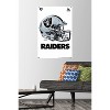 Trends International NFL Las Vegas Raiders - Drip Helmet 20 Unframed Wall Poster Prints - 2 of 4