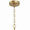 Craftmade Lighting Fortuna 4 - Light Chandelier in  Satin Brass - 2 of 4