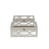 Cheung's Harlane Set of 2 Overlayed Mirror  Champagne Boxes - 3 of 4