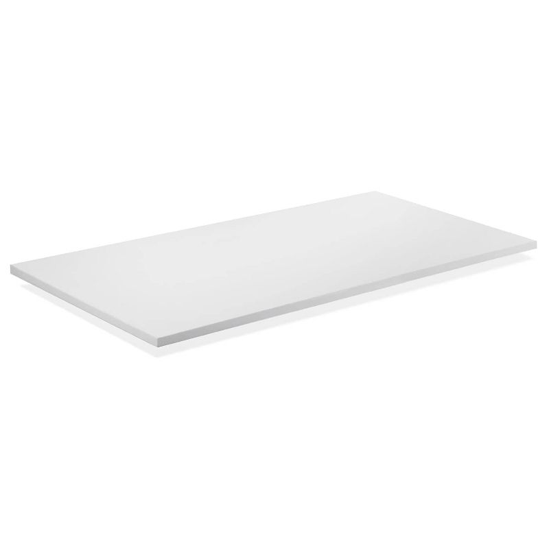 Mount-It! Table Top for Sit Stand Desk Frame, 29 x 55 Inches, White For Electric and Manual Desk, 1 of 4