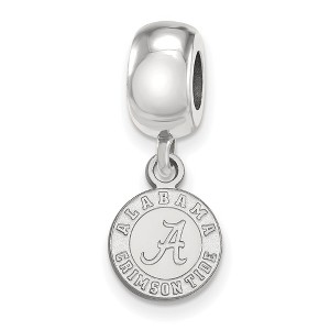 Black Bow Jewelry Sterling Silver Alabama Crimson Tide NCAA Bead Charm - 1 of 4