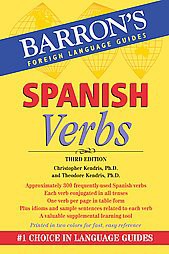  Spanish Verbs - (Barron's Verb) 3rd Edition by  Christopher Kendris & Theodore Kendris (Paperback) 