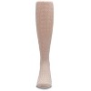 Memoi Toddler Shimmer Pointelle Cotton Tights - 2 of 3