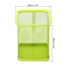 Unique Bargains Metal Large Capacity Square Desk Accessories Mesh Pen Holders - 2 of 4