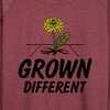 Women's - Instant Message - Grown Different Dandelion Lightweight French Terry Wide Neck Long Sleeve Graphic Shirt - 2 of 4