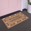 Balta Rugs 1'5"x2'5" Floral No Place Like Home Natural Papilio Coir Doormat - 2 of 4