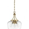 Savoy House Octave 3 - Light Pendant in  Warm Brass - 4 of 4
