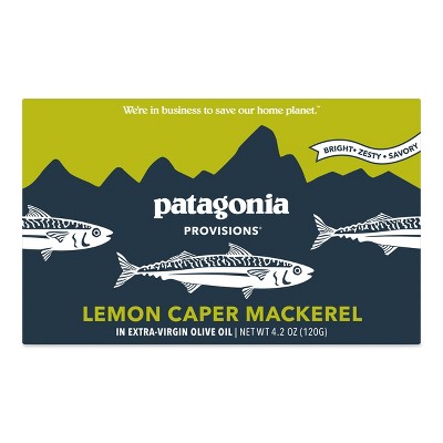 Patagonia Provisions Lemon Caper Mackerel - 4.2oz