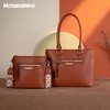 West 2Pcs Handbags Sets for Women Large Tote Bags Cute Crossbo - 2 of 4