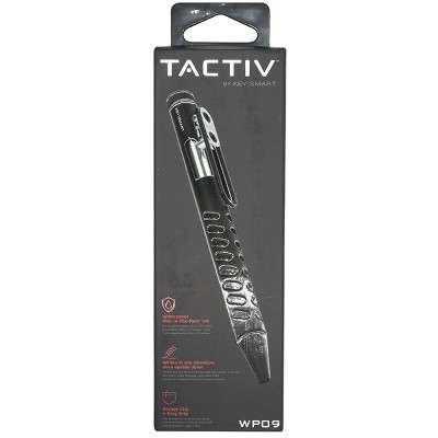 Wholesale Tactiv WP09 Bolt-Action Waterproof Pen; Black for your store