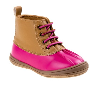 Pink duck boots clearance toddler