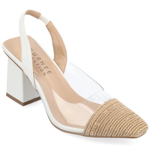 White best sale pumps target