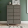 Child Craft Surrey Hill 5 Drawer Chest for Nursery or Bedroom, Anti-Tip Kit Included to Prevent Tipping, Non-Toxic, Baby Safe Finish - 2 of 4