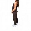 Women's V-neck Jersey Jumpsuit - BUCKETLIST - 2 of 4