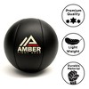 Amber Fight Gear Leather Medicine Ball for Strength & Conditioning, Plyometric - 4 of 4
