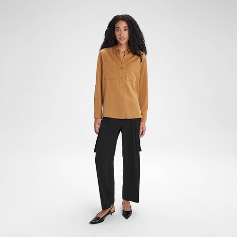 Women's Long Sleeve Button-Down Shirt - A New Day™ - image 1 of 4