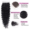Jessie's Wig 12-20 Inch Lace Frontal Deep Wave 4x4 Natural Black 1 Pc/Pack - 2 of 4
