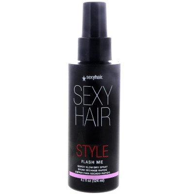 Sexy Hair Flash Me Quick Blow Dry Spray, 4.1 oz